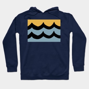 Simple wave Hoodie